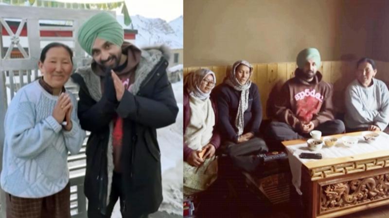 Diljit Dosanjh reached Kinnaur, shared a glimpse of his journey, wrote 'One Love'