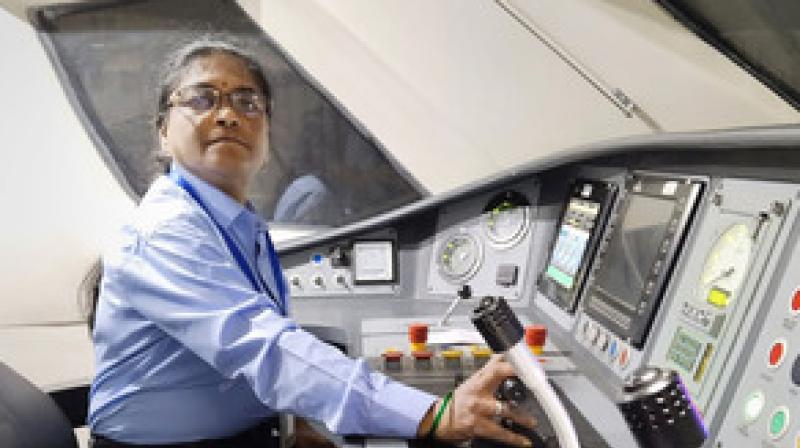 Asia's first woman loco pilot Surekha Yadav operated Vande Bharat Express