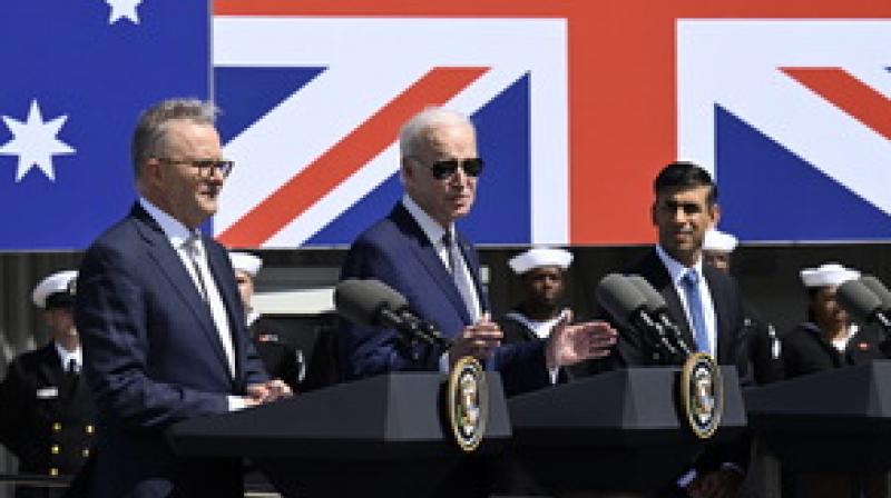 US, Australia and UK announce nuclear powered submarine deal