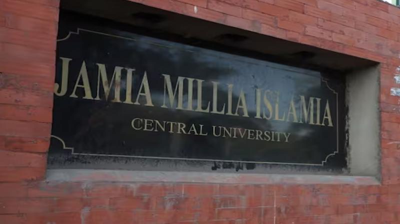 Students protest outside Jamia Millia Islamia, demand CUET for admission
