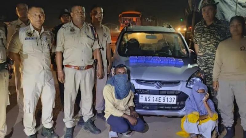 Drugs worth Rs 8 crore recovered in Assam, two arrested