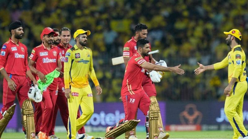 Punjab Kings beat Chennai Super Kings by four wickets in an exciting match