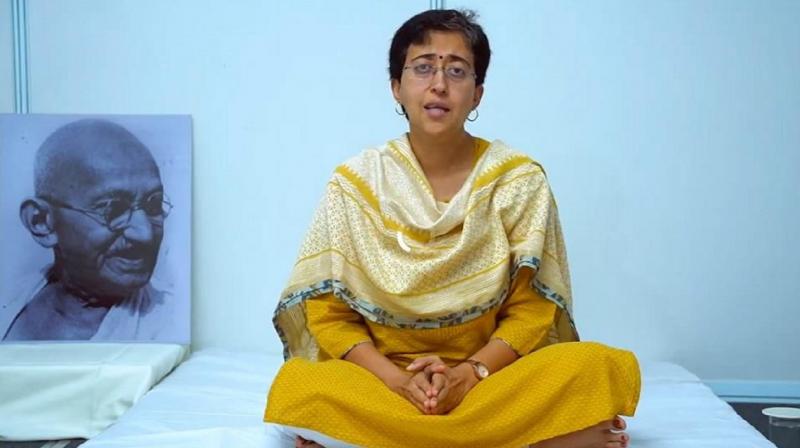 Water crisis in Delhi, Minister Atishi hunger strike continues news in hindi