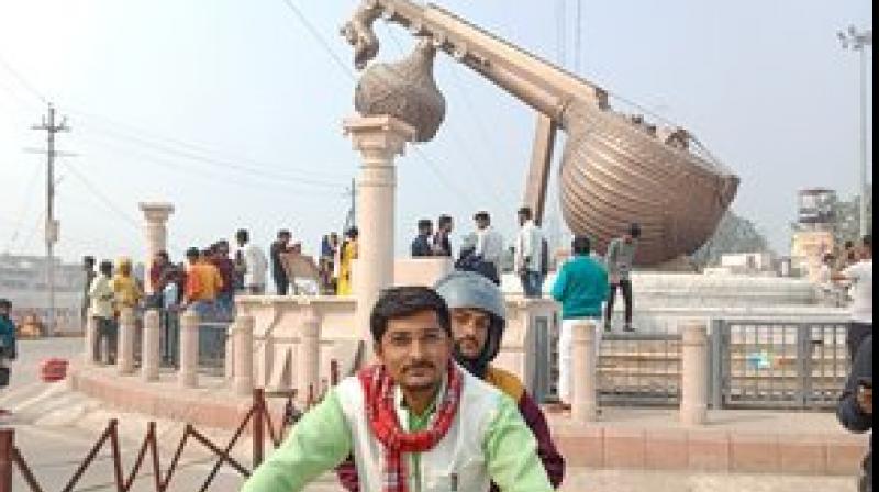 Lata Mangeshkar Chowk is becoming the center of attraction for tourists coming to Ayodhya