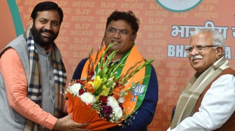 AAP  Leader Ashok Tanwar Joined BJP News In Hindi