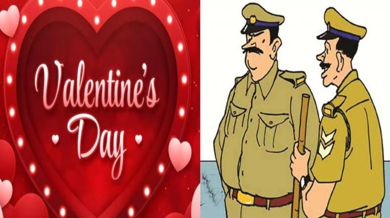 Police strict on 'Valentine's Day', 290 jawans deployed, special monitoring in markets