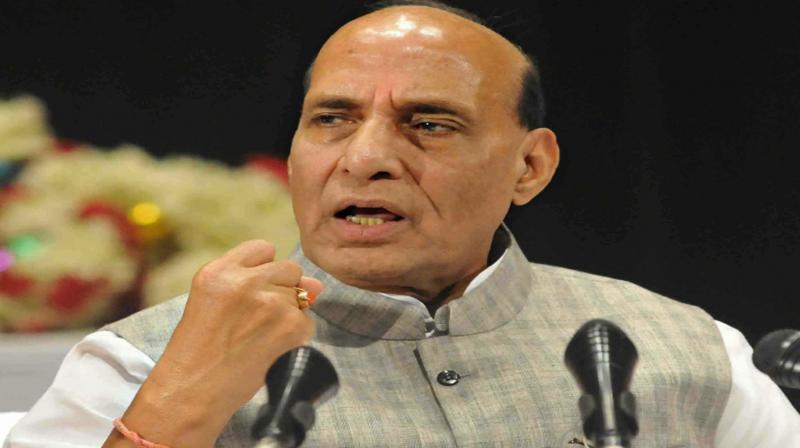 On the anniversary of the Pulwama attack, Rajnath said, the country salutes the sacrifice of the martyred soldiers.