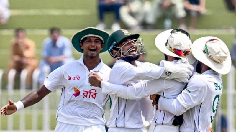 Bangladesh defeated Pakistan in test match after 23 years news in hindi