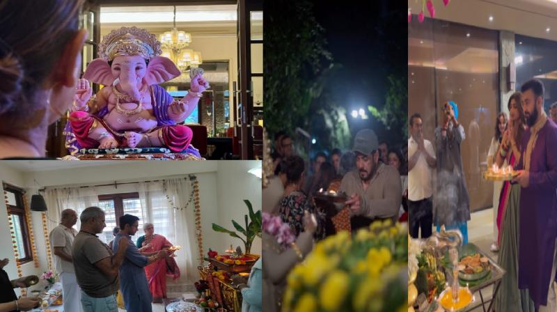  From Shahrukh Khan to Salman, these Bollywood celebs celebrated the festival of Ganesh Chaturthi