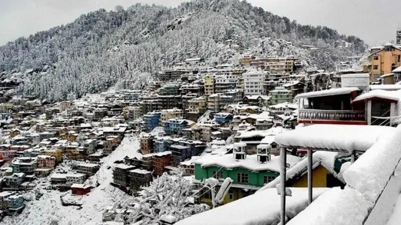 Himachal Pradesh today weather update: Himachal Pradesh covered with white snow