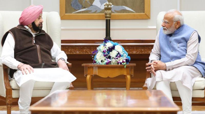 Capt Amarinder Singh meets PM Modi: Captain Amarinder Singh's special meeting with Prime Minister Narendra Modi, discussion on farmers' issues