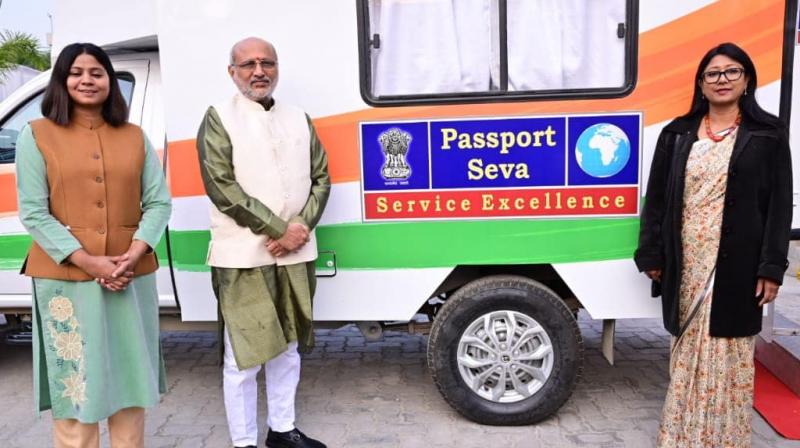 Ranchi Passport Seva Kendra: Governor CP Radhakrishnan inaugurates Passport Seva Kendra news in hindi