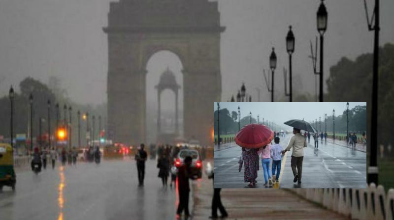 Light rain in many areas of Delhi-NCR news in hindi