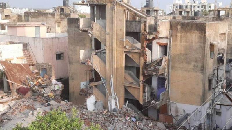 Gujarat: 30-year-old building collapses in Jamnagar, three killed