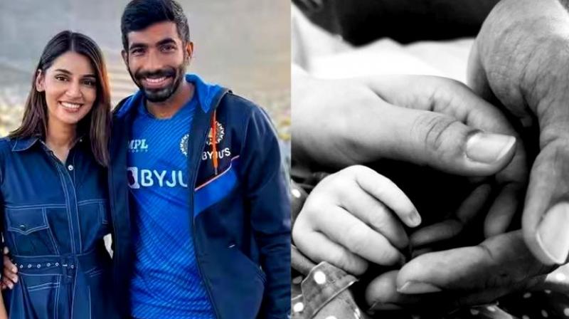 Fast bowler Jasprit Bumrah's house echoed, wife Sanjana Ganesan gave birth to a son