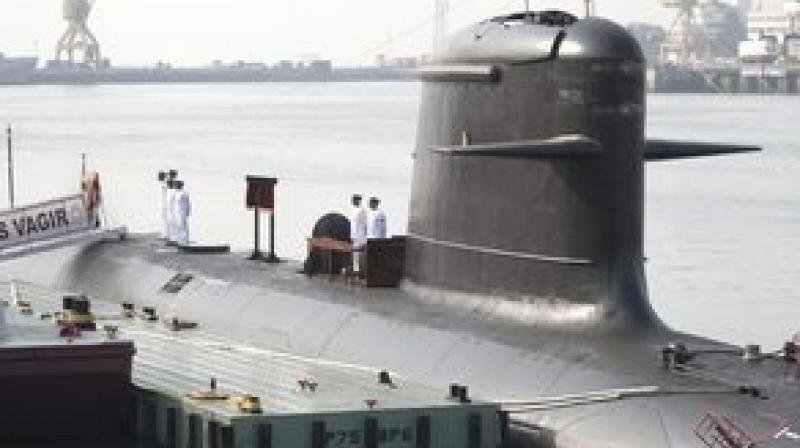 INS Vagir commissioned into the Indian Navy