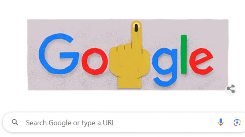 Google is making people aware about voting through doodles News in hindi