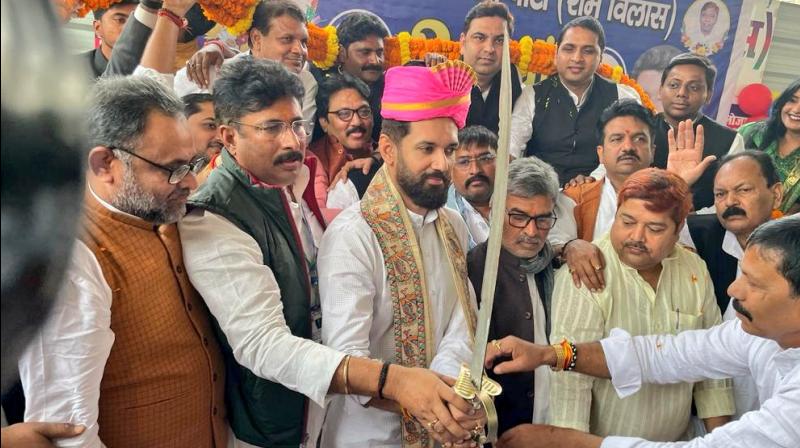 Ram Vilas Paswan's unfinished dreams and unfinished works will be taken forward: Chirag Paswan