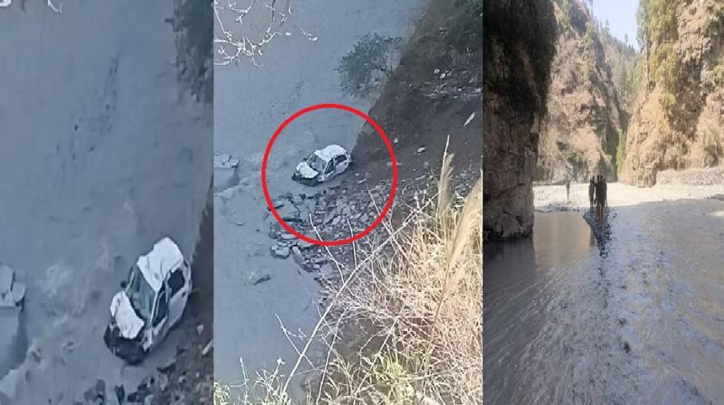 Car went out of control and fell into deep river, two died