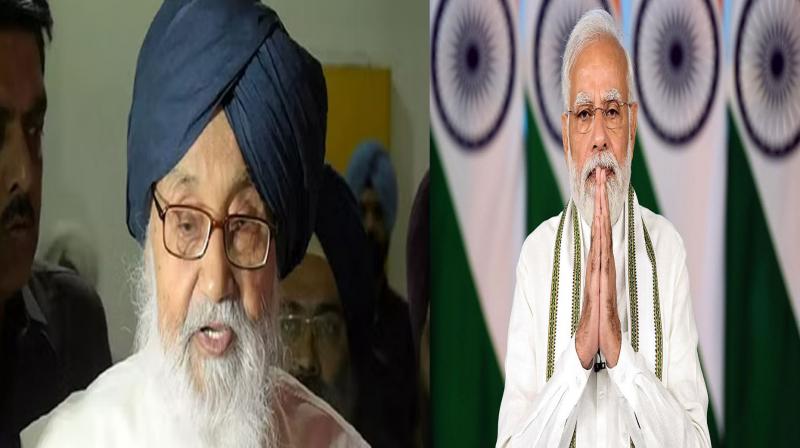 Prime Minister Modi will visit Chandigarh this afternoon to pay his last respects to Prakash Singh Badal.