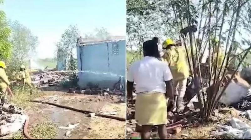Tamil Nadu News: Explosion in firecracker manufacturing unit in Tamil Nadu, four workers killed