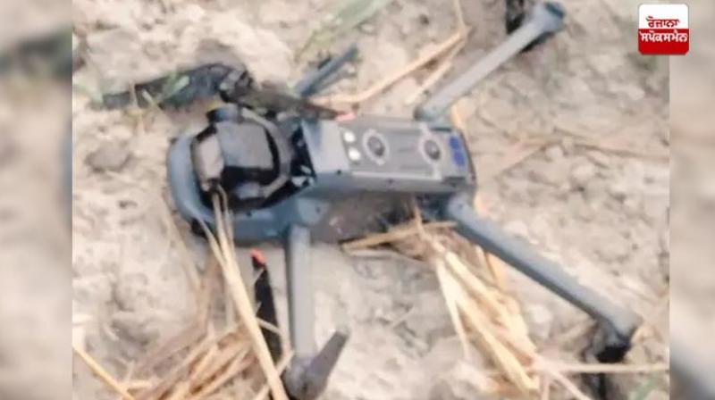Drone recovered near international border in Firozpur India Pakistan Border news in Hindi 
