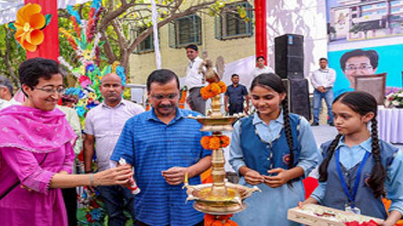 Manish Sisodia behind the transformation of Delhi government schools: Kejriwal