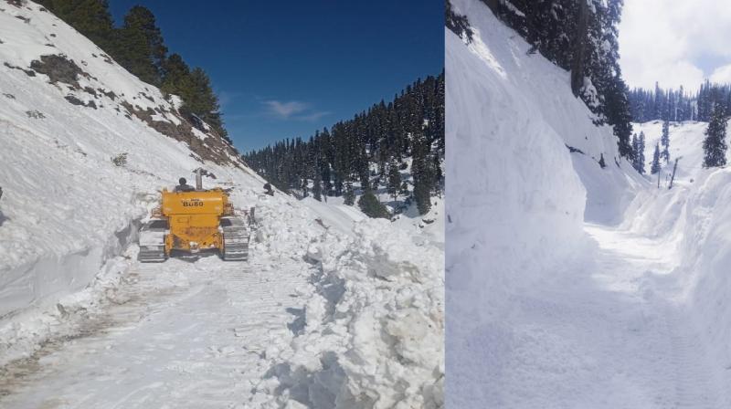 BRO starts snow removal work from Rohtang Pass, road will be restored soon