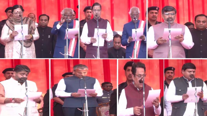 7 ministers took oath as ministers in Haryana, know which MLAs became ministers