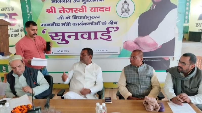The Grand Alliance government is serious about providing uninterrupted pure drinking water: Lalit Yadav