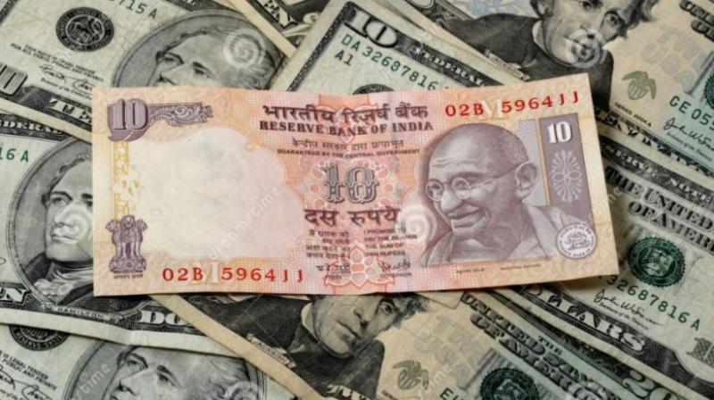 Rupee up by 57 paise at 81.78 per dollar