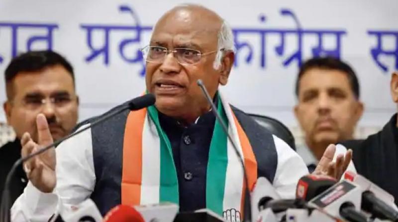 BJP's 'betray' policy responsible for suffering of Kashmiri Pandits: Kharge