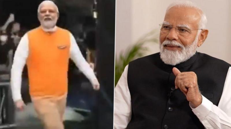 enjoyed seeing myself dance  PM Modi React On His Viral Dance Video News In Hindi