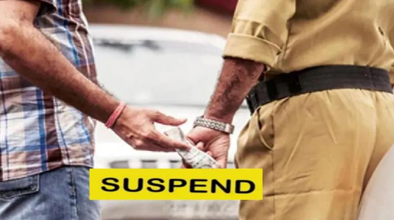 Video of village development officer openly taking bribe goes viral, suspended