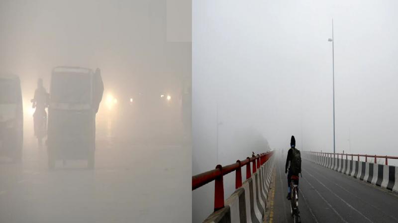 Dense fog affects rail and road traffic in Delhi