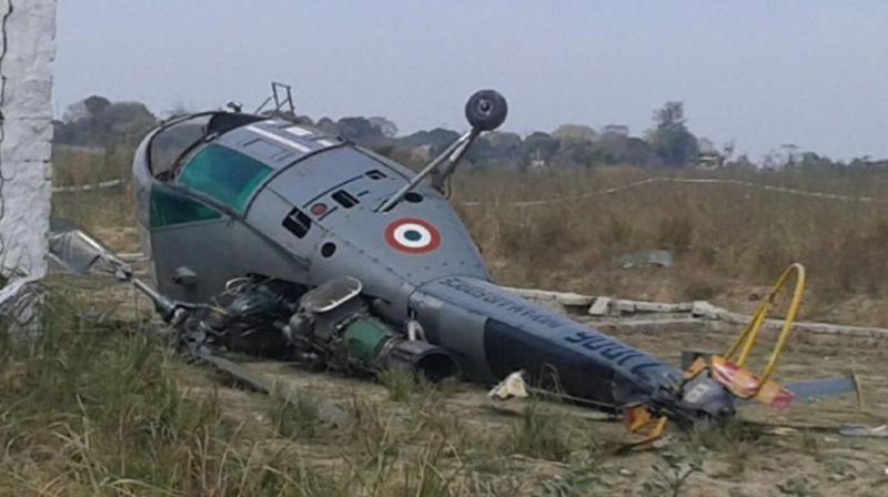 Army chopper crashes during operational sortie in Arunachal Pradesh