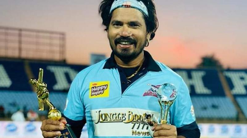 Pravesh Lal Yadav of Bhojpuri Dabangg became the first century hero in CCL 2023