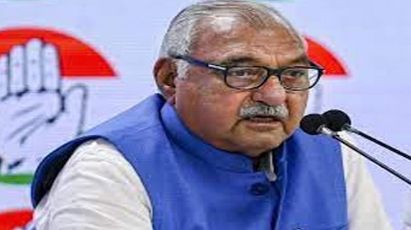 Congress leader Bhupendra Hooda promises to make four Deputy Chief Ministers if he wins elections in Haryana