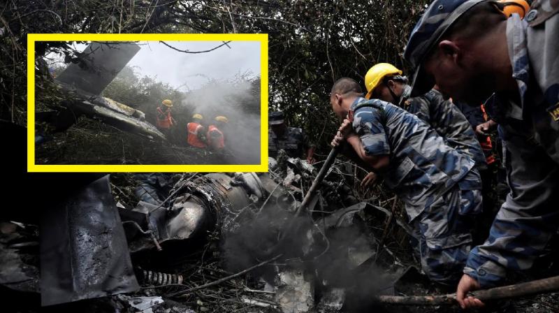 Helicopter crashes in Nepal, 5 killed! News in hindi