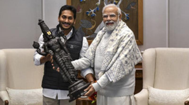 Jagan Mohan Reddy meets PM, discusses Andhra issues including Polavaram project