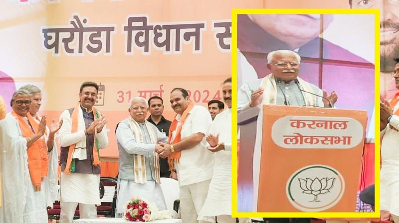Manohar Lal busy in preparations for Lok Sabha elections, meetings with workers news in hindi