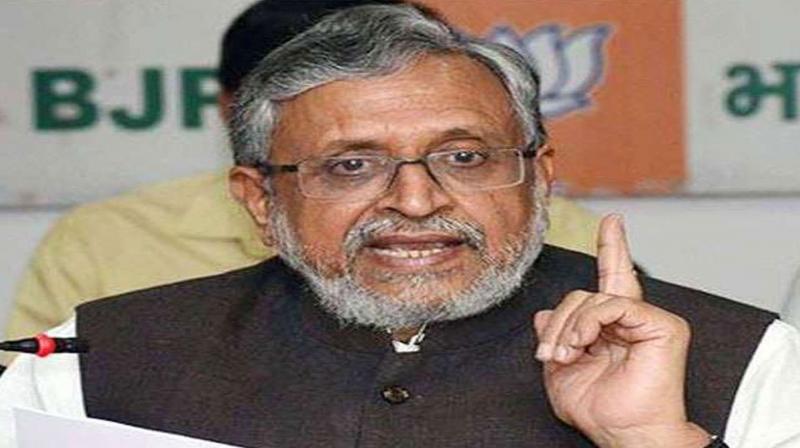 Sudhakar Singh speaking against Nitish at the behest of Lalu: Sushil Kumar Modi