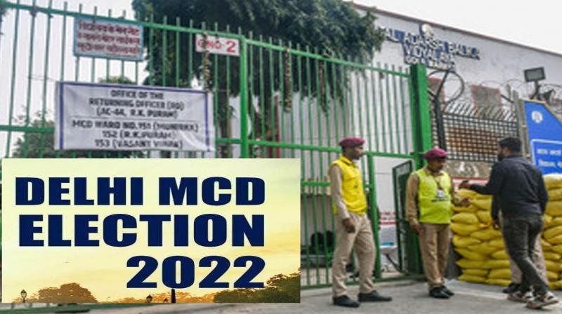 Delhi MCD Election 2022: National capital on high alert, strict security arrangements in place