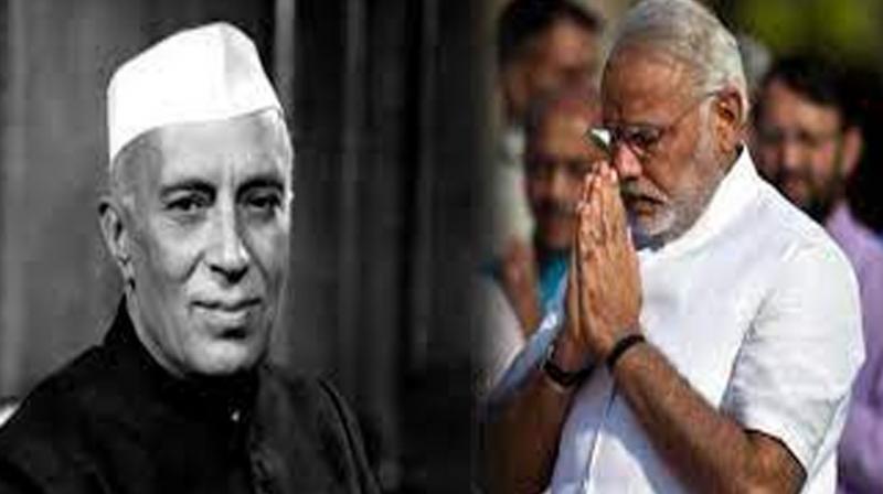 PM Modi pays tribute to Jawaharlal Nehru