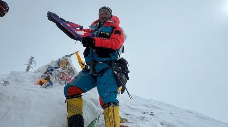 Nepali mountaineer Sherpa climbed Mount Everest for 30th time 