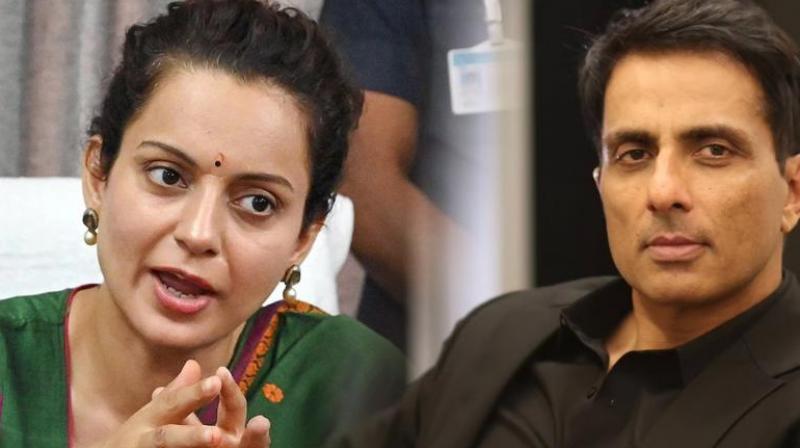 After Diljit, now Kangana Ranaut dispute with Sonu Sood news in hindi