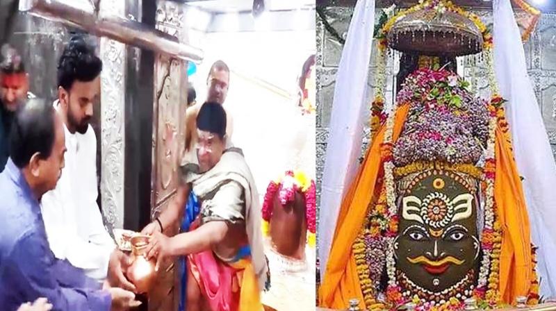 KL Rahul reached Ujjain's Mahakaleshwar for darshan, worshiped news in hindi