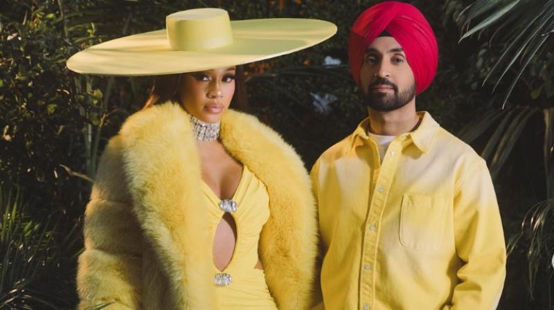Pictures of American rapper Saweetie with Diljit Dosanjh went viral