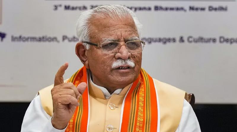 Manohar Lal declared movable assets worth Rs 2.14 crore news in hindi