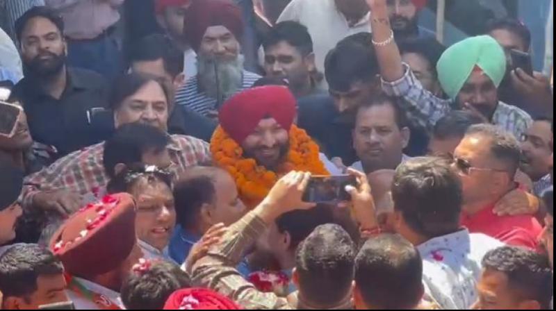 Ravneet Bittu reached Ludhiana after joining BJP News In Hindi
